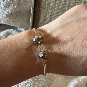 Plunder Metallic Bead Bracelet